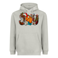 Moon Dust joy with basketball and santa's hat Heavyweight Hoodie - AdoDesignShop
