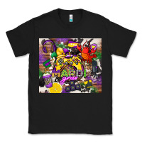 Black mardi gras gamer Classic Tee - CowGirlArtShop