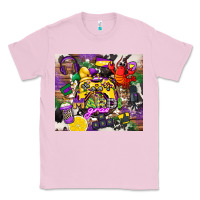 Bubblegum Pink mardi gras gamer Classic Tee - CowGirlArtShop
