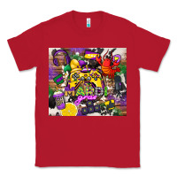 Red mardi gras gamer Classic Tee - CowGirlArtShop