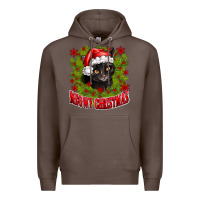 Coffee meowy christmas Premium Hoodie - CowhideDigitalArt