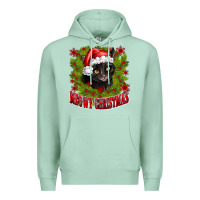 Seafoam meowy christmas Premium Hoodie - CowhideDigitalArt