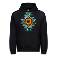 Aztec Leopard Sunflower Urban Hoodie | Teevron