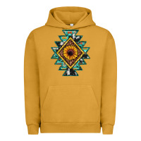 Pigment Peanut Butter aztec leopard sunflower Urban Hoodie - JahusDesignShop