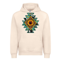 Sandshell aztec leopard sunflower Urban Hoodie - JahusDesignShop