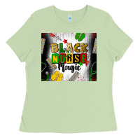 Black Nurse Magic Ladies Tee | Teevron