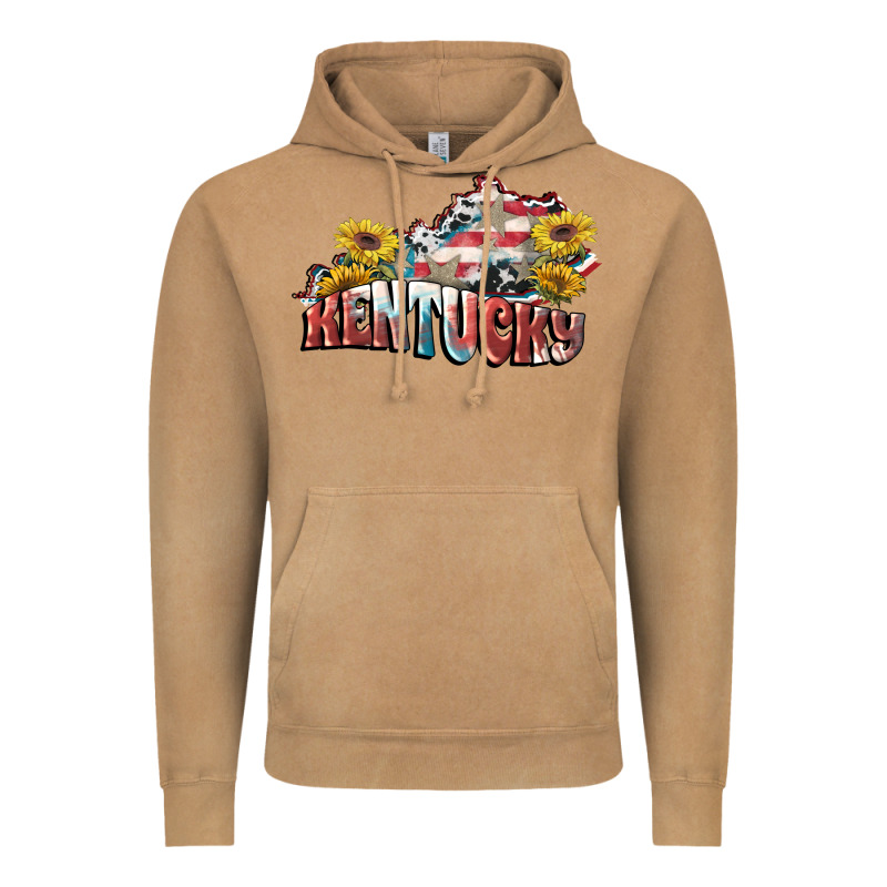 Kentucky 4th Of July Vintage Hoodie by FaDigitalArtStudio | Teevron