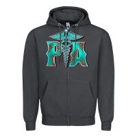 Smoke physician medical symbol assistant nurse Zipper Hoodie - BarkalooDesign