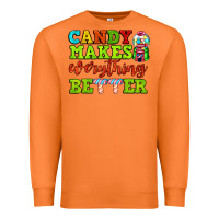 Carrot candy makes everything better Premium Sweatshirt - AdoDesignShop