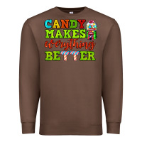 Chestnut candy makes everything better Premium Sweatshirt - AdoDesignShop