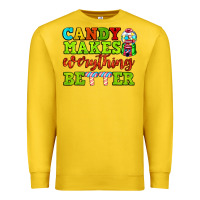 Lemon candy makes everything better Premium Sweatshirt - AdoDesignShop