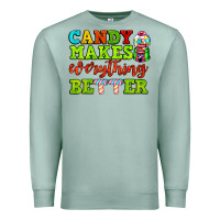 Seafoam candy makes everything better Premium Sweatshirt - AdoDesignShop