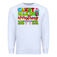 White candy makes everything better Premium Sweatshirt - AdoDesignShop