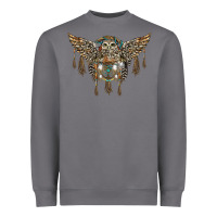 Storm native dream catcher with owl Heavyweight Sweatshirt - BarkalooDesign