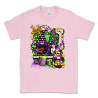 Bubblegum Pink mardi gras gnomies truck Classic Tee - CowGirlArtShop