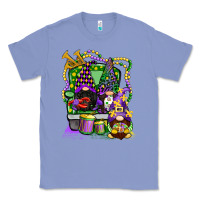 Colony Blue mardi gras gnomies truck Classic Tee - CowGirlArtShop