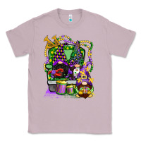 Lilac mardi gras gnomies truck Classic Tee - CowGirlArtShop