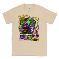 Mushroom mardi gras gnomies truck Classic Tee - CowGirlArtShop
