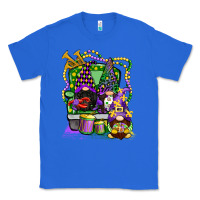 True Royal mardi gras gnomies truck Classic Tee - CowGirlArtShop