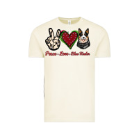 Vintage Arctic Peace Love Blue Heeler Vintage Tee - Jasminsmagicworld