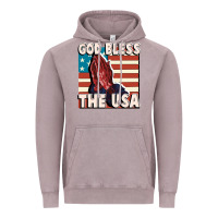Vintage Zinc God Bless the USA Vintage Hoodie - FaDigitalArtStudio