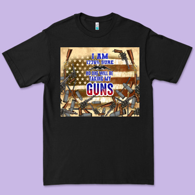 No One Will Be Taking My Guns Premium Tee Designed By Tumblerdesignbyshophia
