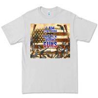 Dove Grey no one will be taking my guns Premium Tee - TumblerDesignByShophia