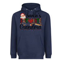 Navy santa's favorite grandma Heavyweight Hoodie - AdoDesignShop