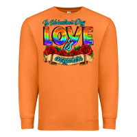 Carrot in valentines day love is everywhere Premium Sweatshirt - AdoDesignShop