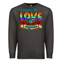Smoke in valentines day love is everywhere Premium Sweatshirt - AdoDesignShop