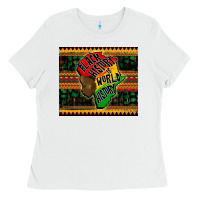 White black history is world history Ladies Tee - CowGirlArtShop