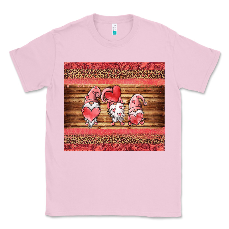 Valentines Day Gnomes Leopard Classic Tee by Jasminsmagicworld | Teevron