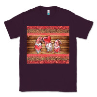Plum valentines day gnomes leopard Classic Tee - Jasminsmagicworld
