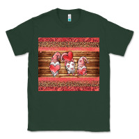 Sports Green valentines day gnomes leopard Classic Tee - Jasminsmagicworld