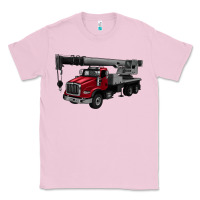 Bubblegum Pink crane truck Classic Tee - Artiststas