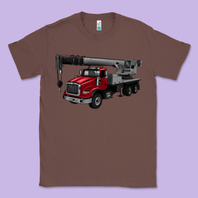 Crane Truck Classic Tee Designed By Artiststas