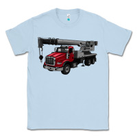 Dusty Blue crane truck Classic Tee - Artiststas