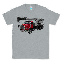 Heather Grey crane truck Classic Tee - Artiststas