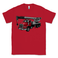 Red crane truck Classic Tee - Artiststas