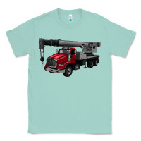 Seafoam crane truck Classic Tee - Artiststas