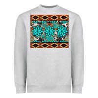 Heather Grey gemstone tumbler Heavyweight Sweatshirt - BarkalooDesign