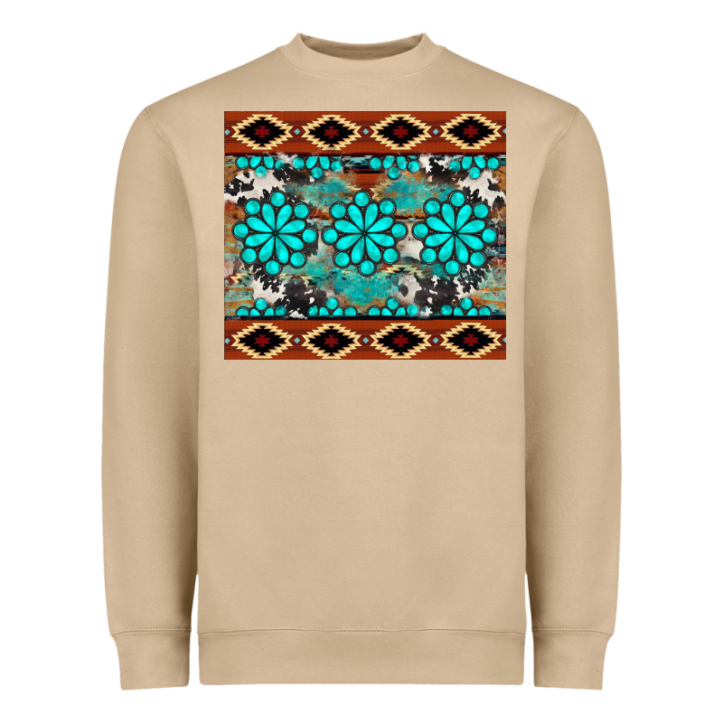 Gemstone Tumbler Heavyweight Sweatshirt by BarkalooDesign | Teevron