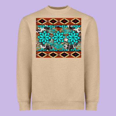 Gemstone Tumbler Heavyweight Sweatshirt Designed By Barkaloodesign