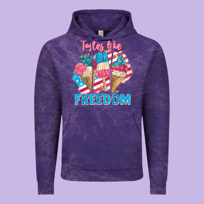 Tastes Like Freedom 4th Of July Vintage Hoodie Designed By Fadigitalartstudio