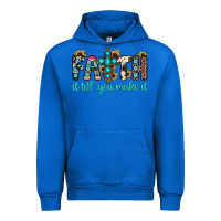 Cobalt faith it till you make it Urban Hoodie - JahusDesignShop