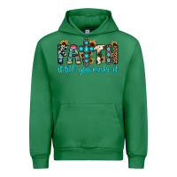 Emerald faith it till you make it Urban Hoodie - JahusDesignShop