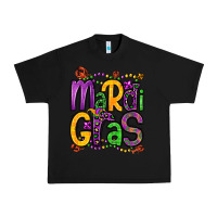 Black mardi gras Urban Heavy Tee - OliviaCreatesArt