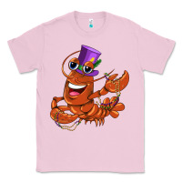 Bubblegum Pink mardi gras crawfish Classic Tee - CowGirlArtShop