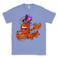 Colony Blue mardi gras crawfish Classic Tee - CowGirlArtShop