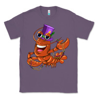 Lavender mardi gras crawfish Classic Tee - CowGirlArtShop